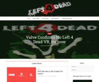 Leftfordead3.com(L4D News) Screenshot