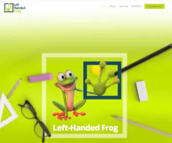 Lefthandedfrog.com(Left Handed Frog) Screenshot