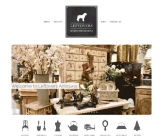 Leftoversantiques.com(Leftovers Antiques) Screenshot