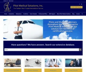 Leftseat.com(Pilot Medical Solutions) Screenshot