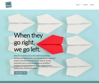 Leftturnstrategy.com(Building Brands) Screenshot