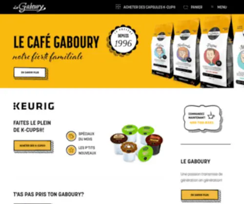 Legaboury.com(Le Gaboury) Screenshot