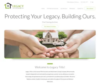 Legacy-Title.com(Title Company) Screenshot