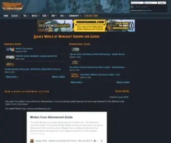 Legacy-Wow.com(Legacy WoW) Screenshot