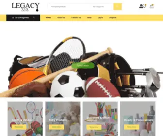 Legacy313.com(Build a legacy) Screenshot