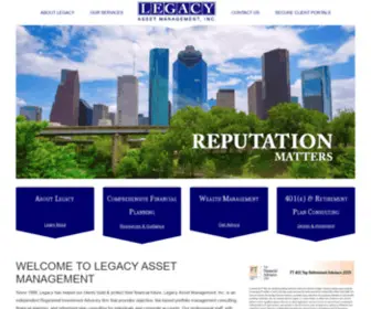 Legacyasset.com(Legacy Asset Management) Screenshot