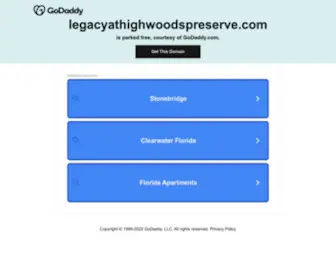 Legacyathighwoodspreserve.com(Highwoods Preserve) Screenshot