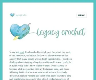 Legacycrochet.com(Legacy Crochet) Screenshot