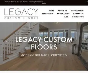 Legacycustomfloors.com(Legacy Custom Floors) Screenshot