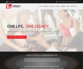 Legacyfitness1.com(Legacy Fitness) Screenshot