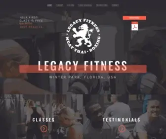 Legacyfitnessusa.com(Legacy Fitness) Screenshot