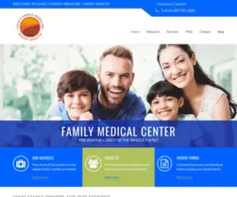 Legacyfm.com(Legacy Family Medicine) Screenshot