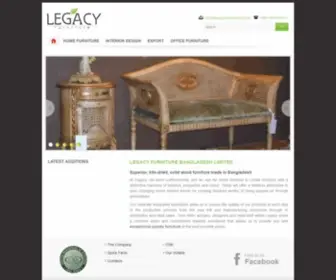 Legacyfurniturebd.com(Legacy Furniture Bangladesh) Screenshot