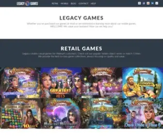 Legacygames.com(Legacy Games) Screenshot