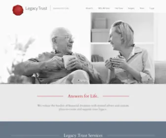 Legacygr.com(Legacy Trust) Screenshot