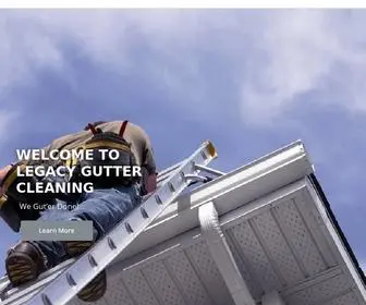 Legacyguttercleaning.com(Legacy Gutter Cleaning) Screenshot