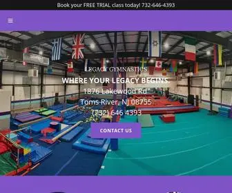 Legacygymnasticsnj.com(Legacy Gymnastics in Toms River) Screenshot