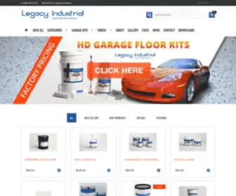 Legacyindustrial.net(Legacy Industrial) Screenshot