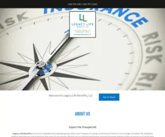 Legacylifebenefits.com(Benefit Bank Financial) Screenshot