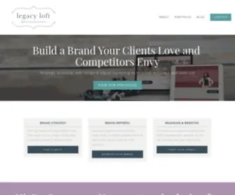 Legacyloft.com(Legacy Loft) Screenshot