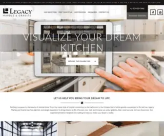 Legacymarbleandgranite.com(Legacy Marble & Granite) Screenshot