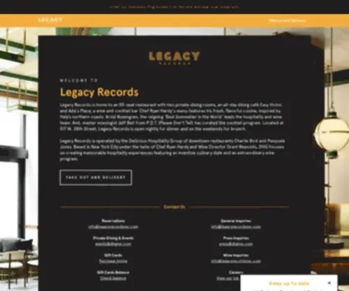Legacyrecordsnyc.com(Legacyrecordsnyc) Screenshot
