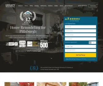 Legacyremodeling.com(Remodeling Contractor) Screenshot