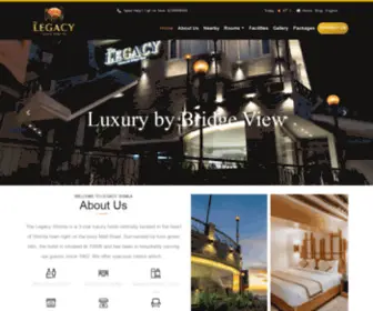 Legacyshimla.com(Legacy Shimla) Screenshot