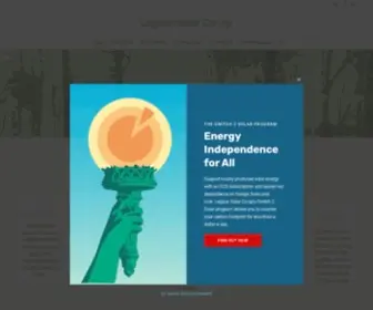 Legacysolarcoop.org(Help build a solar legacy for Wisconsin) Screenshot