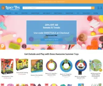 Legacytoys.com(Legacy toys) Screenshot