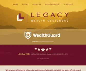 Legacywealthdesigners.com(Legacy Wealth Designers) Screenshot