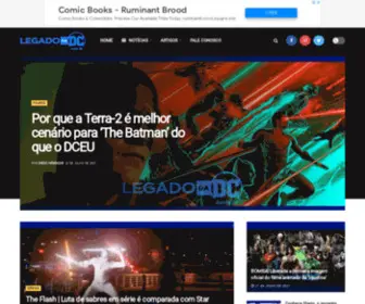 Legadodadc.com.br(Legado da DC) Screenshot