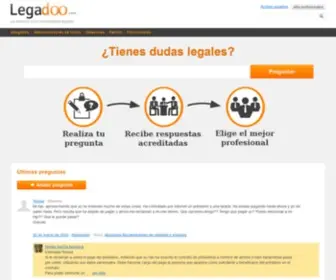 Legadoo.com(Profesionales recomendados) Screenshot