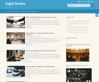 Legal-Aware.org(Law attorneys) Screenshot