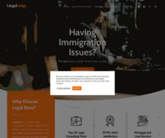 Legal-Bees.com(Humming the sound of solutions) Screenshot