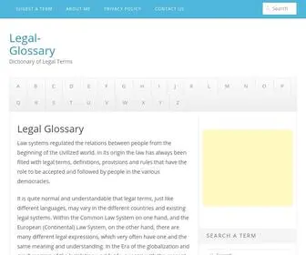 Legal-Glossary.org(Legal Glossary) Screenshot