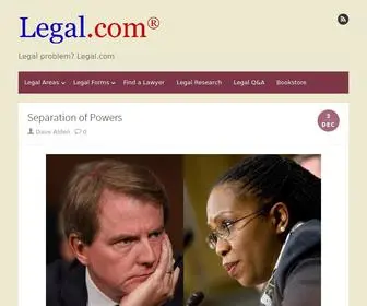 Legal.com(Law book) Screenshot