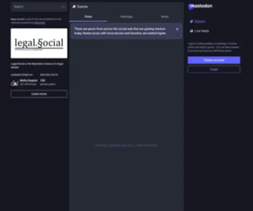 Legal.social(Legal social) Screenshot