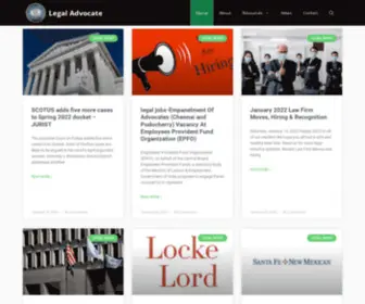 Legaladvocate.news(Legal Advocate) Screenshot