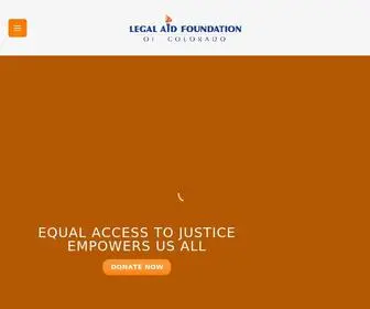Legalaidfoundation.org(Legal Aid Foundation) Screenshot