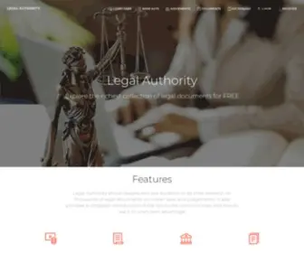 Legalauthority.in(Explore the richest collection of legal documents) Screenshot