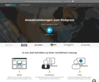 Legalbase.de(Einfach Gründen) Screenshot