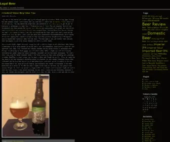 Legalbeer.com(Legal Beer) Screenshot