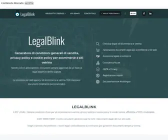 Legalblink.it(Home Page) Screenshot
