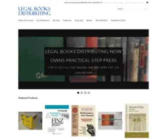 Legalbooksdistributing.com(Legal Books Distributing) Screenshot