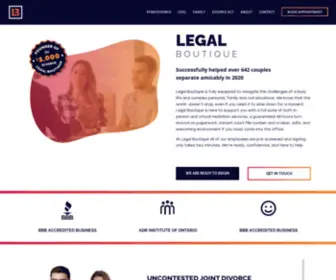 Legalboutique.ca(Legal Boutique) Screenshot