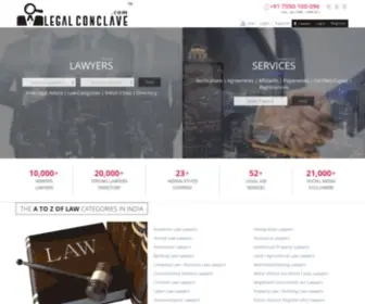 Legalconclave.com(Legal Conclave) Screenshot