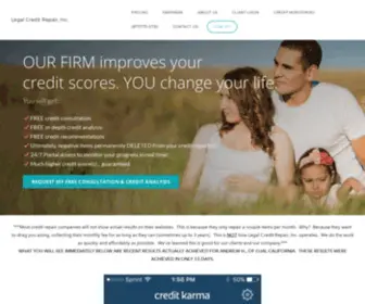 Legalcreditrepair247.com(Legal Credit Repair) Screenshot