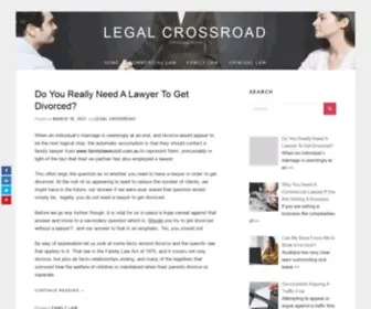 Legalcrossroad.com(Online Legal Advice) Screenshot