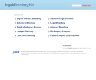 The domain name LegalDirectory.biz is for sale